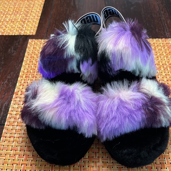 UGG Women's Oh Yeah Tie Dye Slipper - Picture 2 of 7